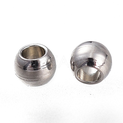 Non-Tarnish 202 Stainless Steel Beads X-STAS-M286-03E-1