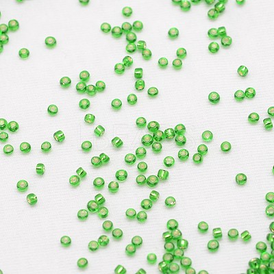 12/0 Transparent Glass Round Seed Beads SEED-J010-F12-27B-1