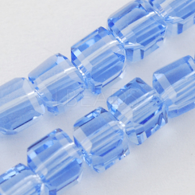 Glass Bead Strands X-GLAA-R041-6x6mm-30-1