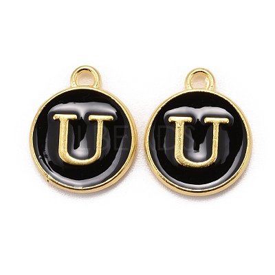 Golden Plated Alloy Charms ENAM-S118-02U-1