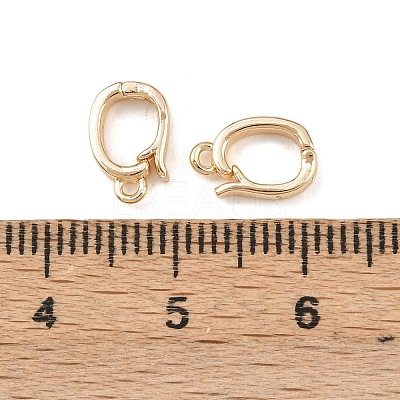 Brass Enhancer Shortener Pendant Bails KK-C142-06LG-1
