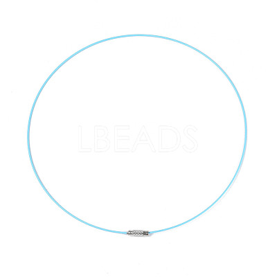 Stainless Steel Wire Necklace Cord DIY Jewelry Making TWIR-R003-14-1