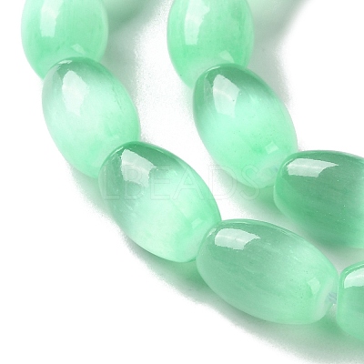 Macaron Color Natural Selenite Beads Strands X1-G-B102-A01-08-1