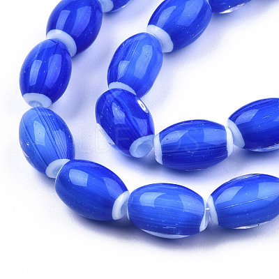 Handmade Lampwork Beads Strands LAMP-N023-004-02-1