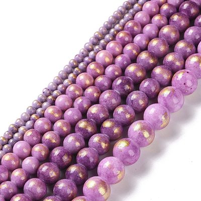 Natural Mashan Jade Beads Strands G-F670-A09-6mm-1