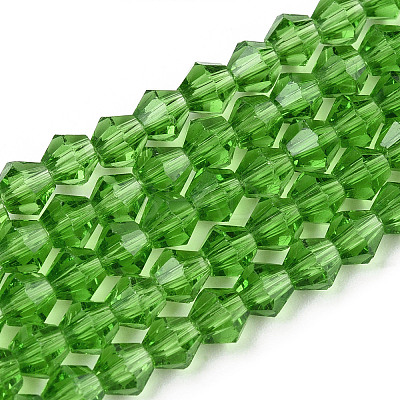 Imitation Austrian Crystal 5301 Bicone Beads GLAA-S026-01-1