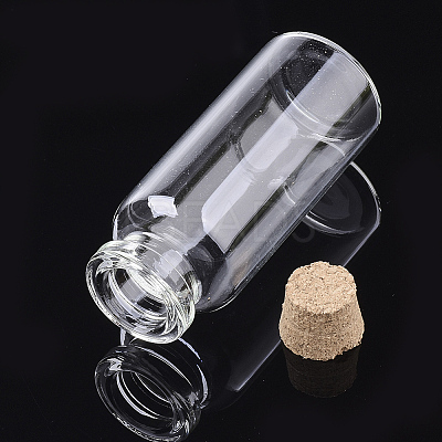 Glass Jar Glass Bottles Bead Containers AJEW-S074-02E-1