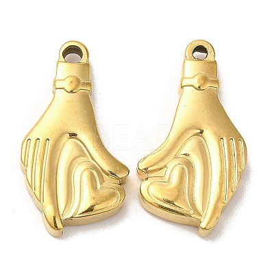 Ion Plating(IP) 304 Stainless Steel Pendants STAS-L020-005G-1