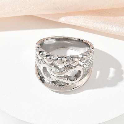 304 Stainless Steel Finger Rings SA-CBA289B-05P-1