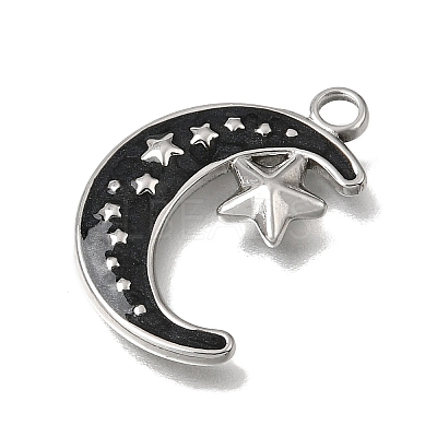 304 Stainless Steel Pendants STAS-N108-93P-1