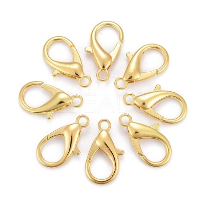 Zinc Alloy Lobster Claw Clasps E107-G-1
