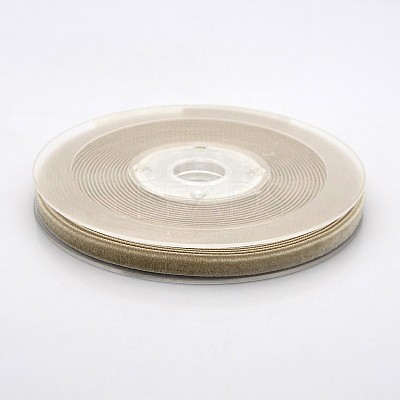 Polyester Velvet Ribbon for Gift Packing and Festival Decoration SRIB-M001-4mm-836-1