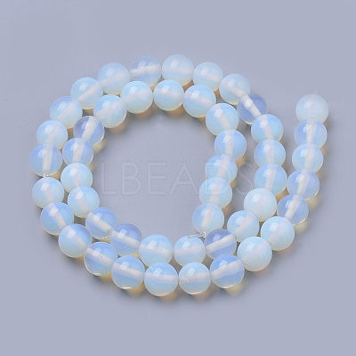 Opalite Beads Strands X-G-S259-48-6mm-1