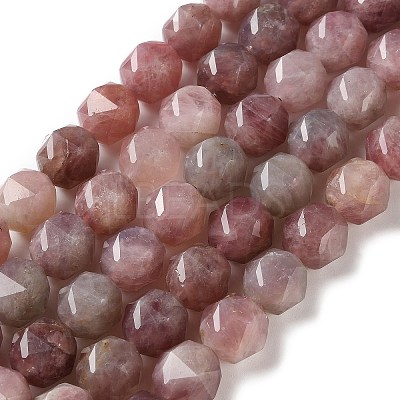 Natural Madagascar Rose Quartz Beads Strands GG-CBABD99-05-1