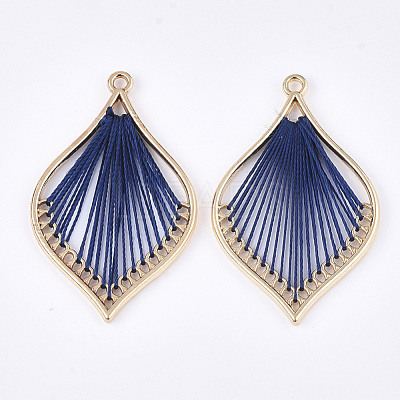 Cotton Thread Woven Pendants FIND-S306-03C-1