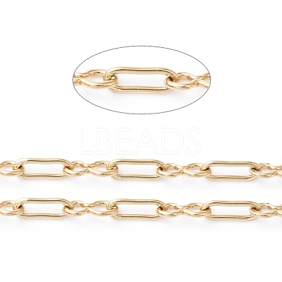 3.28 Feet Ion Plating(IP) 304 Stainless Steel Link Chains X-CHS-D032-04G-1