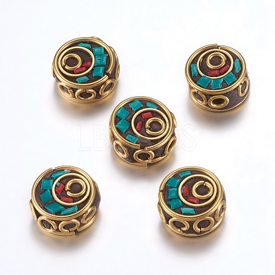 Handmade Indonesia Beads IPDL-F023-25B-1