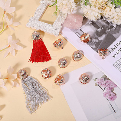 10Pcs Tibetan Style Alloy Pendant Bails FIND-CA0011-43RG-1