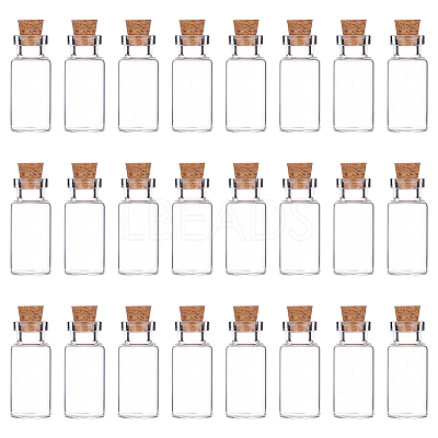 Miniature Glass Bottles LS-AJEW-WH0709-008-1