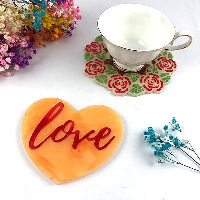 DIY Cup Mat Silicone Molds DIY-C030-05-1