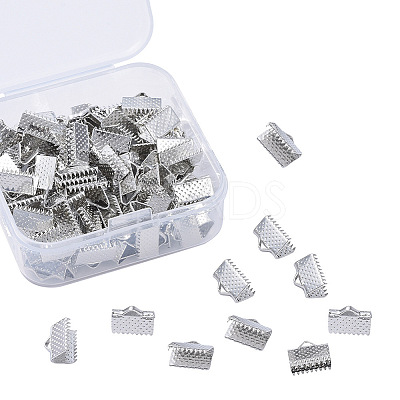 Iron Ribbon Crimp Ends IFIN-YW0001-13P-LF-1