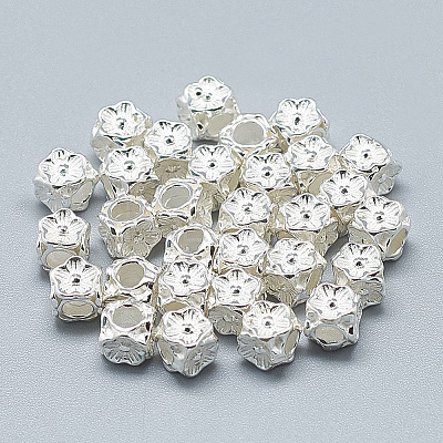 925 Sterling Silver Beads STER-T002-79S-1