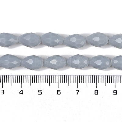 Opaque Solid Color Beads Strands EGLA-N013-P4mm-D05-1