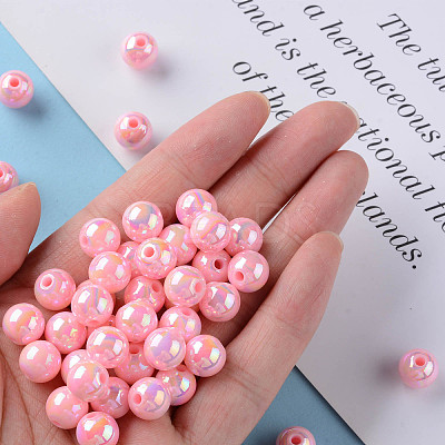 Opaque Acrylic Beads LS-X-MACR-S370-D10mm-A01-1