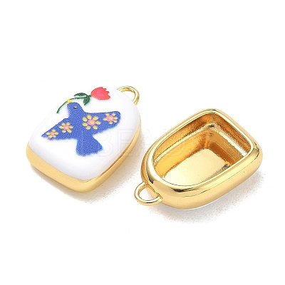 Printed Brass Pendants KK-CBAF9BC-12G-03-1