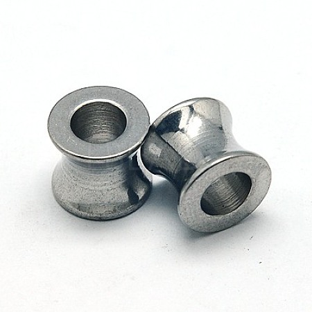 304 Stainless Steel European Beads STAS-E039-1-1
