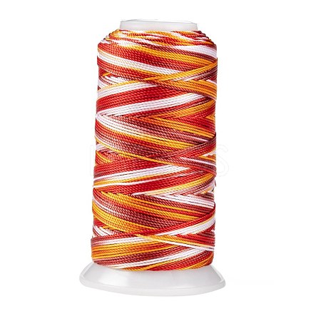 Segment Dyed Round Polyester Sewing Thread OCOR-Z001-A-06-1