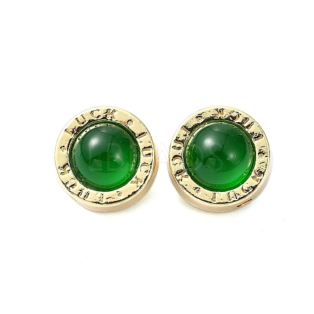 Rack Plating Alloy Resin Beads RESI-Z027-01G-03-1
