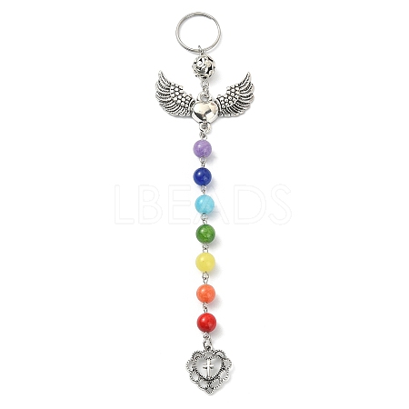 Wing Alloy Pendant Keychains KEYC-JKC00545-01-1