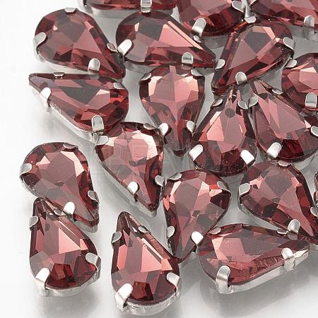 Sew on Rhinestone RGLA-T035-8x13mm-18-1