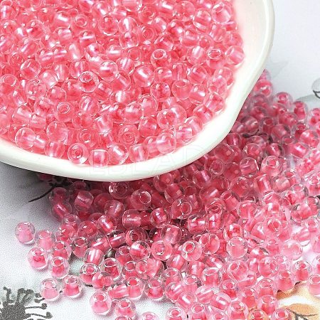 Transparent Glass Round Seed Beads X1-SEED-B001-05A-23-1
