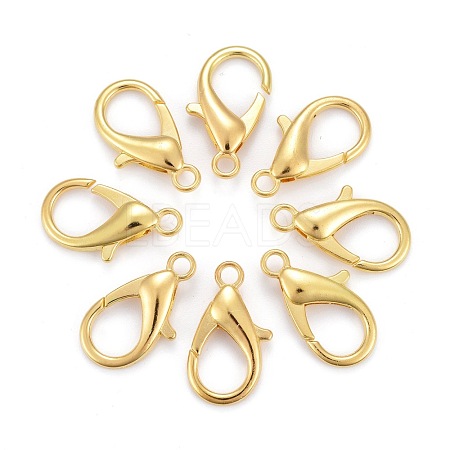 Zinc Alloy Lobster Claw Clasps E107-G-1