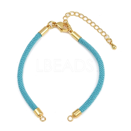 Nylon Cords Bracelet Makings Fit for Connector Charms AJEW-P116-02G-03-1