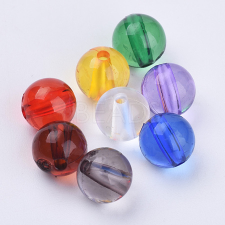 Transparent Acrylic Beads TACR-Q255-28mm-V-1