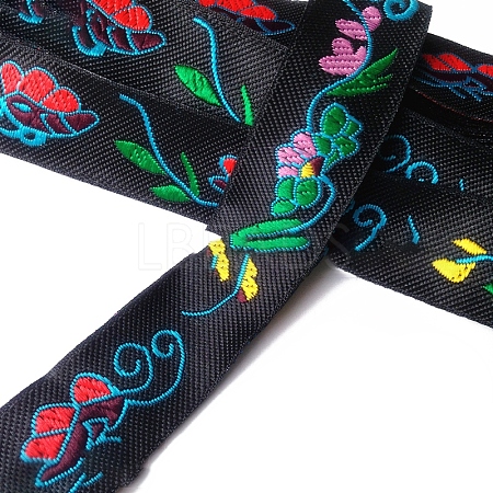 7M Ethnic Style Polyester Jacquard Ribbon PW-WG55376-07-1