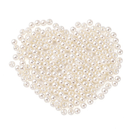 Imitation Pearl Acrylic Beads PL608-1-1