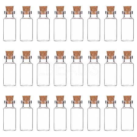 Miniature Glass Bottles LS-AJEW-WH0709-008-1