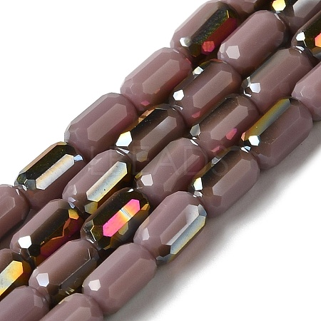 Electroplate Glass Beads Strands EGLA-D031-01-12-1