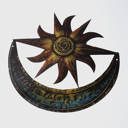 Iron Wall Decorations AJEW-WH0002-15A-1