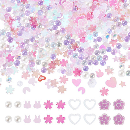 Handmade Polymer Clay Cabochons CLAY-TADJ0001-01F-1