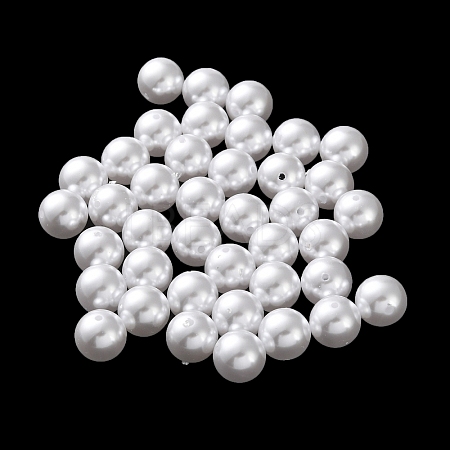 Plastic Imitation Pearl Beads FIND-M059-01D-03-1