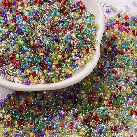 Glass Cylinder Beads SEED-L011-11B-01-1