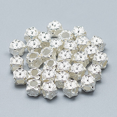925 Sterling Silver Beads STER-T002-79S-1