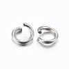 Tarnish Resistant 304 Stainless Steel Open Jump Rings STAS-H437-5.5x1mm-2