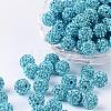 Pave Disco Ball Beads RB-H258-10MM-202-1