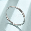 304 Stainless Steel Plain Band Rings STAS-I160-E03-P-1